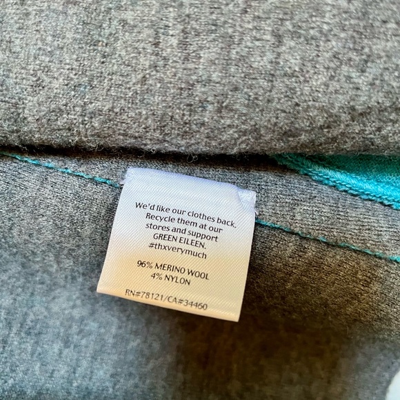 Eileen Fisher Wool Cardigan Jacket - Picture 3 of 3